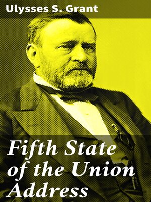 cover image of Fifth State of the Union Address